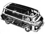 Barkas B1000 Kastenwagen 1961 года